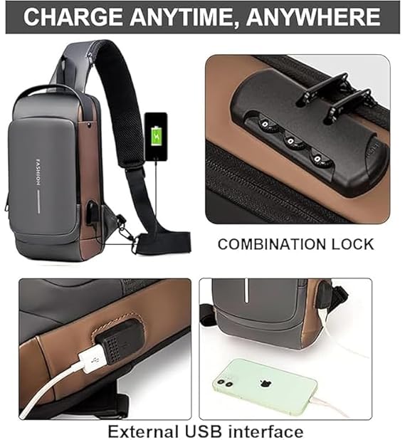 Dropmistry Urban Elite Unisex Sling Bag