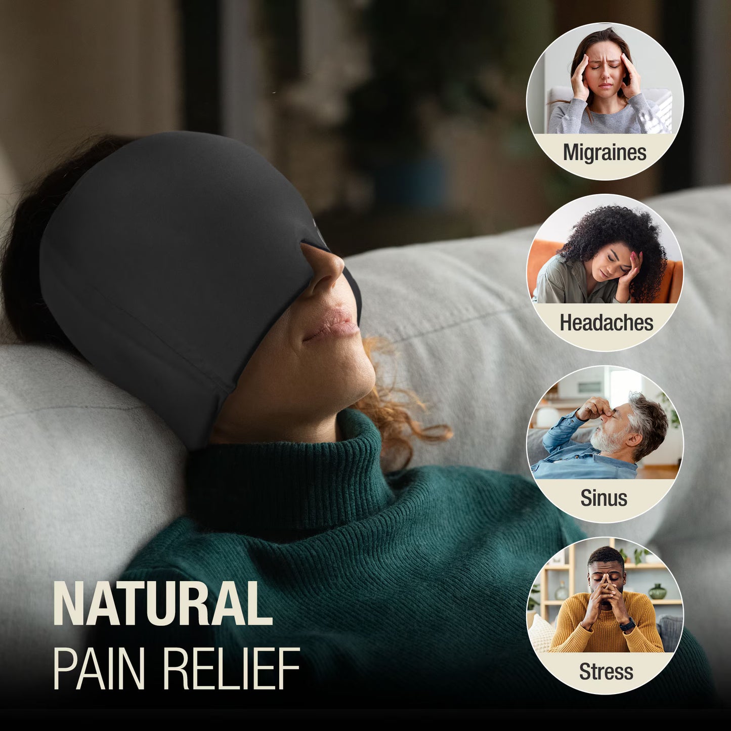 MindEase™ Migraine and Headache Relief Cap